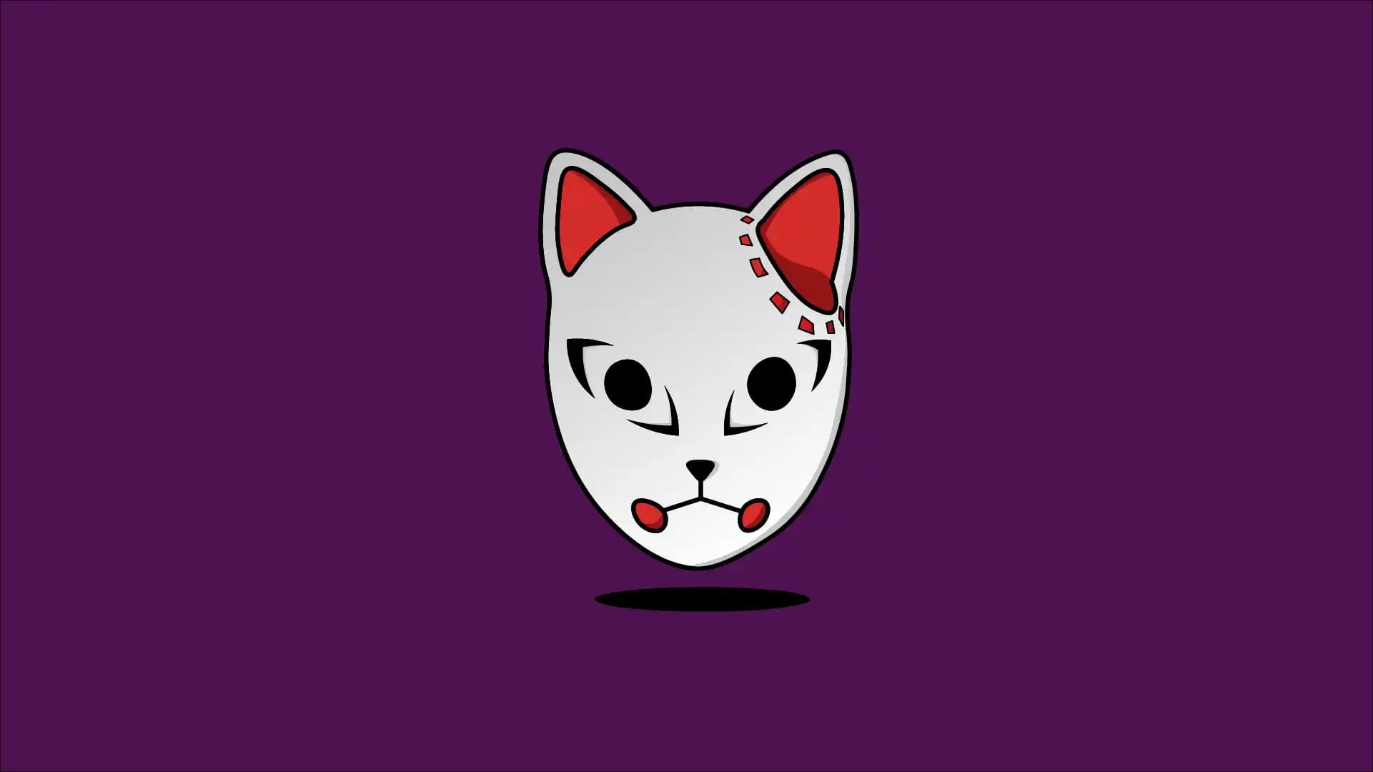 Demon Slayer Mask Illustration